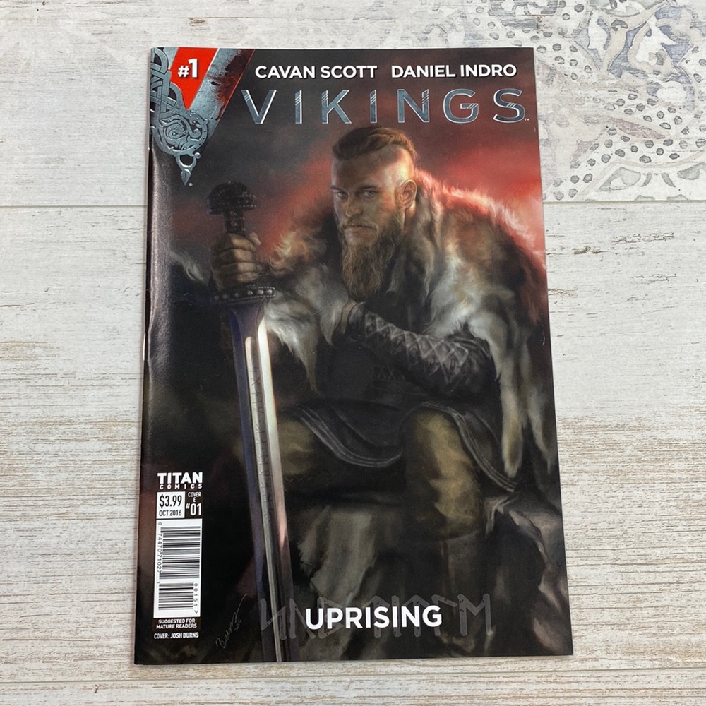 Vikings Uprising #01 Cover E Titan Comics Comic Book